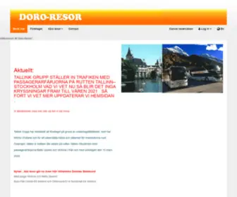 Dororesor.se(Doro-Resor) Screenshot
