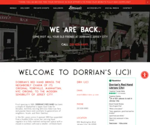 Dorrians-JC.com(DORRIAN'S RED HAND (JERSEY CITY)) Screenshot