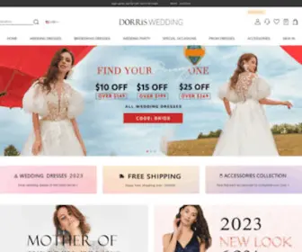 Dorriswedding.com(Orris Wedding) Screenshot