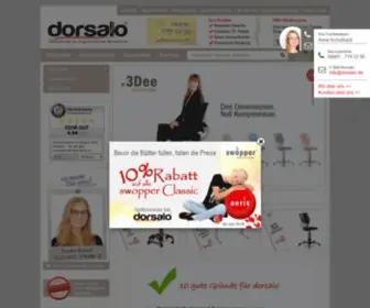 Dorsalo.de(Ergonomie am Arbeitsplatz) Screenshot
