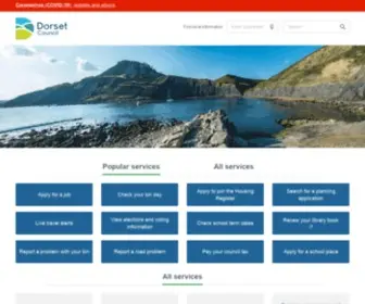 Dorsetforyou.com(Dorset Council) Screenshot