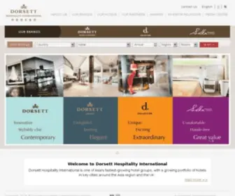 Dorsett.com(Contemporary Hotels) Screenshot