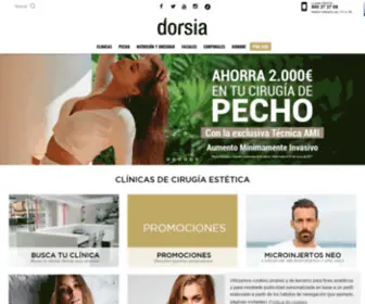 Dorsia.es(Clinicas de Cirugia Estetica) Screenshot