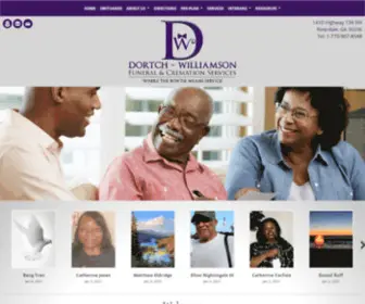 Dortchwilliamson.com(Dortch-Williamson Funeral & Cremation Services) Screenshot