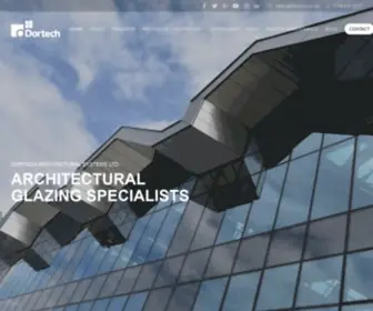 Dortech.co.uk(Dortech Architectural Systems Ltd) Screenshot