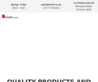 Dortech.co.za(Opening Doors to Quality) Screenshot
