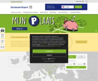 Dortmund-Airport.nl(Vanaf Vliegveld Dortmund begin je heel Europa) Screenshot