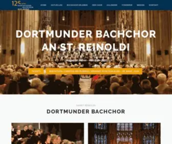 Dortmunder-Bachchor.de(Dortmunder Bachchor) Screenshot