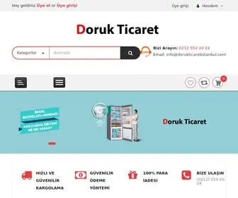 Dorukticaretistanbul.com(Doruk) Screenshot