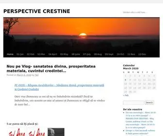 Dorupope.com(PERSPECTIVE CRESTINE) Screenshot