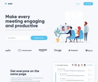Dory.app(Make every meeting engaging and productive) Screenshot