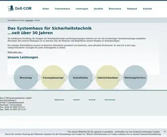 Dos-Com.de(DoS-COM GmbH) Screenshot