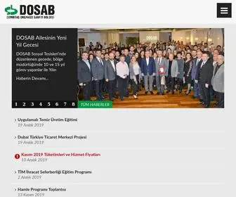 Dosab.org.tr(Demirtaş Organize Sanayi Bölgesi) Screenshot