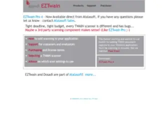 Dosadi.com(Home of EZTwain) Screenshot