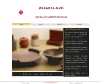 Dosakal.com(Cast Iron Cookware) Screenshot