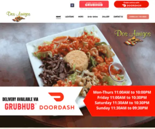 Dosamigosmexicanrestaurant.net(Just another WordPress site) Screenshot