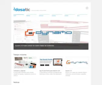 Dosatic.com(Dosatic S.L) Screenshot