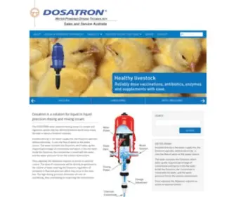 Dosatronsales.com.au(Dosatron Distributor in Australia) Screenshot