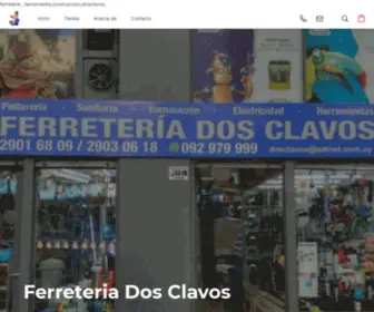 Dosclavos.com.uy(Ferretería) Screenshot