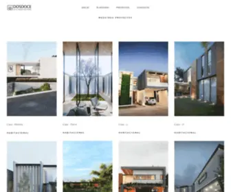 Dosdoce.mx(Dos Doce Alta Arquitectura) Screenshot