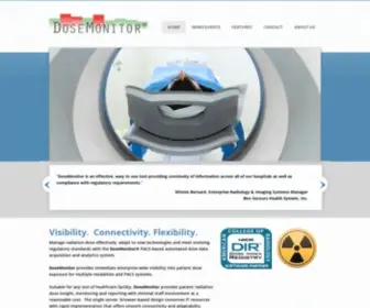 Dosemonitor.com(Radiation Dose Monitoring Software) Screenshot