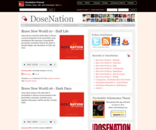 Dosenation.com(Broad-spectrum drug blog) Screenshot