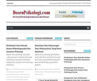 Dosenpsikologi.com(Dosen Psikologi) Screenshot