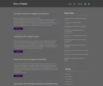 Doseofdigital.com(Dose of Digital) Screenshot