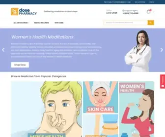 Dosepharmacy.com(Dose Pharmacy) Screenshot