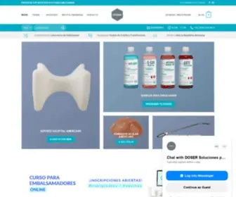 Doser.mx(Soluciones para Embalsamar) Screenshot