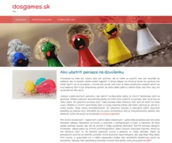 Dosgames.sk(Markíza) Screenshot