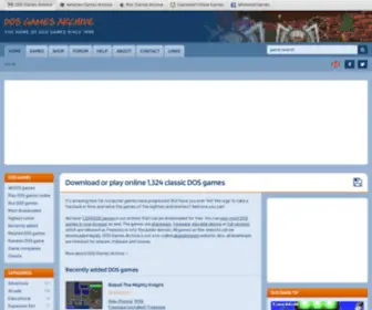 Dosgamesarchive.com(Download DOS games for free (MS) Screenshot
