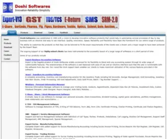 Doshisoftwares.co.in(Doshisoftwares) Screenshot