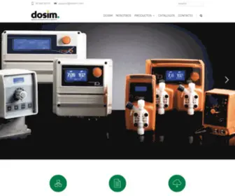 Dosim.com(Sistemas de dosificación y medición) Screenshot