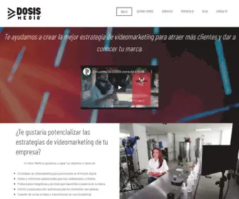 Dosismedia.com.mx(Dosis Media) Screenshot