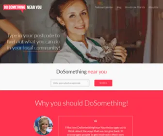 Dosomething.net.au(DoSomethingNearYou) Screenshot