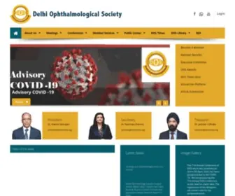 Dosonline.org(DELHI OPHTHALMOLOGICAL SOCIETY) Screenshot