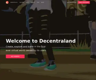 Dosonrtoland.com(Decentraland) Screenshot