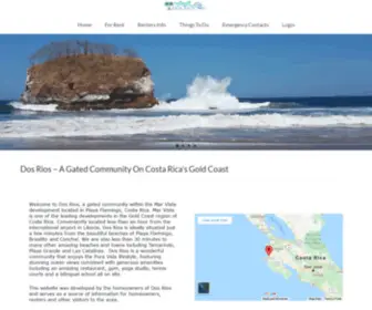 Dosrioscr.com(Dos Rios) Screenshot