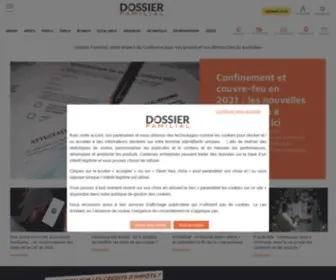 Dossierfamilial.com(Le site expert de votre quotidien) Screenshot