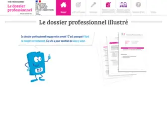 Dossierprofessionnel.fr(Description of your site) Screenshot