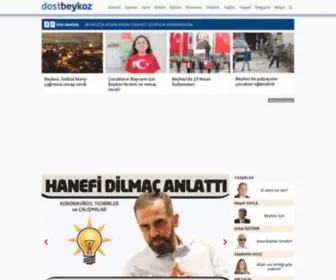 Dostbeykoz.com(Beykoz Haber Gazetesi) Screenshot