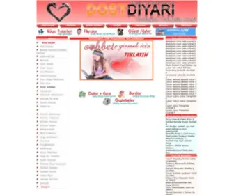 Dostdiyari.com(Chat siteleri) Screenshot