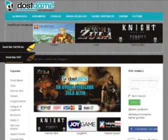 Dostgame.com(8 Yıllık Tecrübe) Screenshot