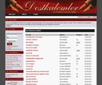 Dostkalemler.com(Dostkalemler) Screenshot