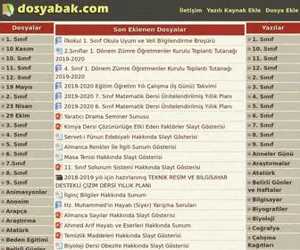 Dosyabak.com(Güncel) Screenshot