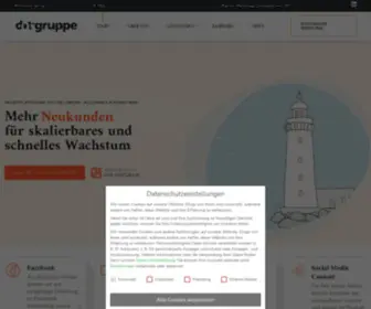 Dot-Gruppe.com(Agentur für Social Media Performance Marketing) Screenshot