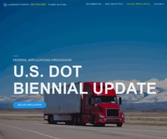 Dot-Regulations.com(US DOT Biennial Update) Screenshot