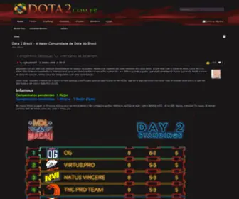 Dota2.com.br(Dota2) Screenshot