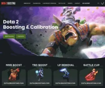 Dota2Boosting.com(Dota 2 Boosting) Screenshot